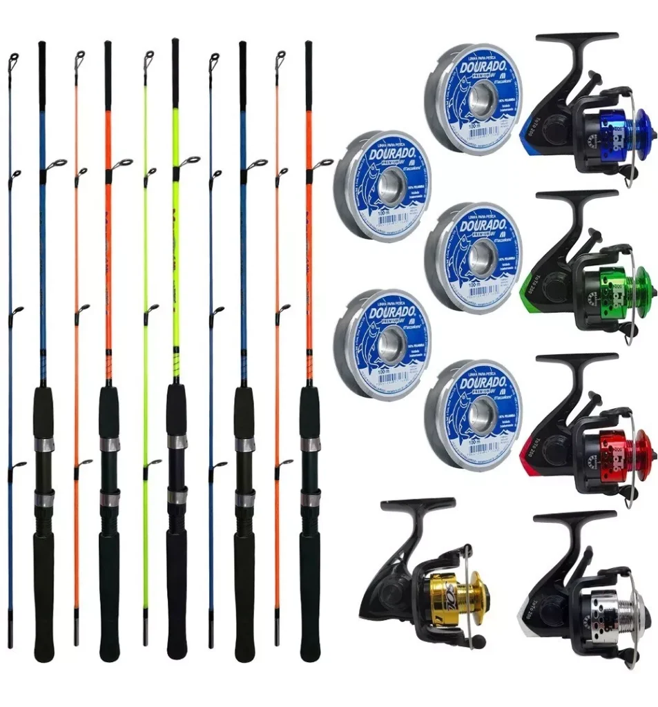 Kit Compacto para Pesca em Família