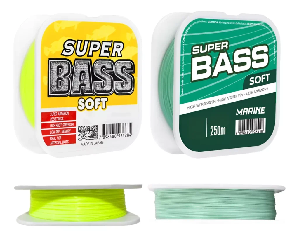 Linha Monofilamento Marine Sports Super Bass
