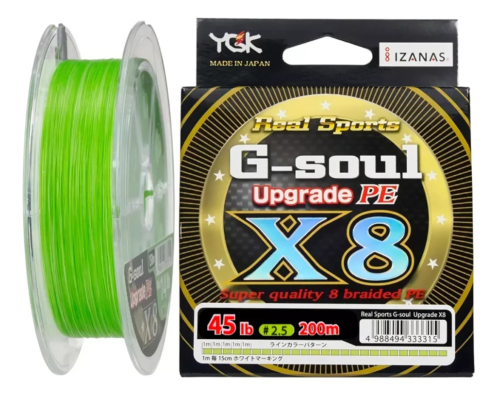 Linha Multifilamento YGK G-Soul X8 Upgrade