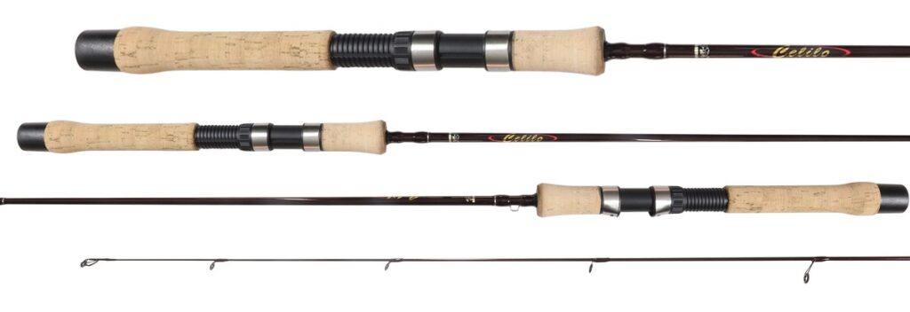 Okuma Celilo ou uma vara de pesca convencional